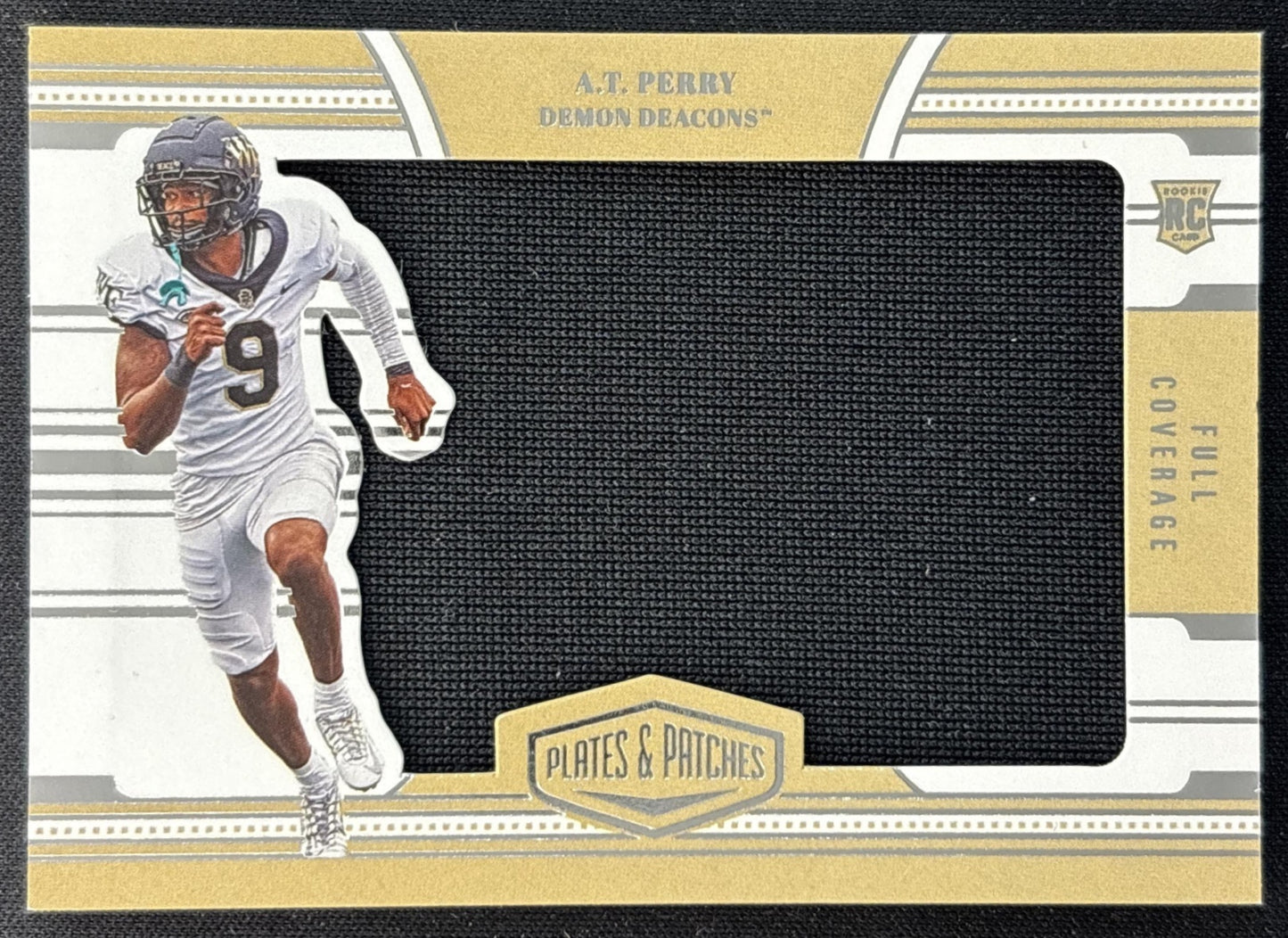 A.T. Perry 2023 Panini Chronicles Draft Picks Plates and Patches Full Coverage Front