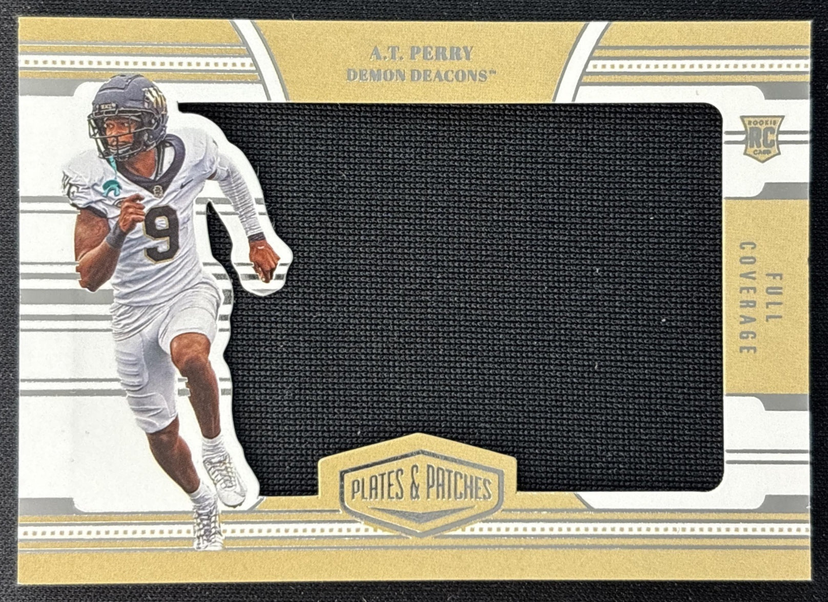 A.T. Perry 2023 Panini Chronicles Draft Picks Plates and Patches Full Coverage Front