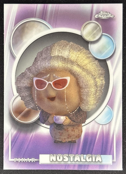 Nostalgia 2026 Topps Chrome Disney Inside Out 2 front