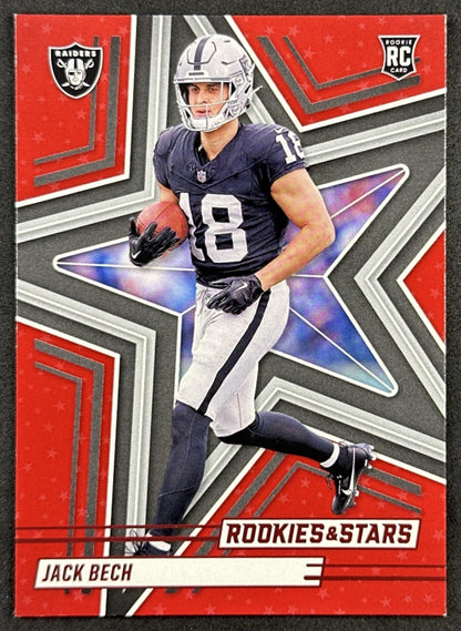 Jack Bech 2025 Panini Rookies & Stars Red Raiders front sports trading card