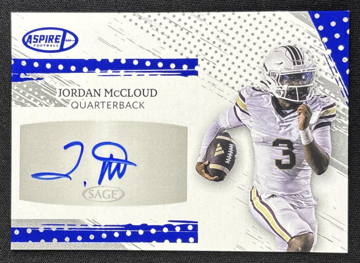 Jordan McCloud 2025 SAGE Aspire Auto Blue