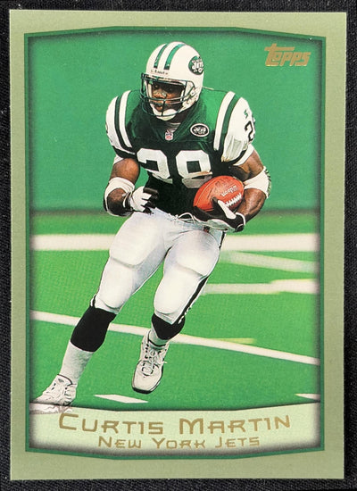 Curtis Martin 1999 Topps Jets Sports Trading Card
