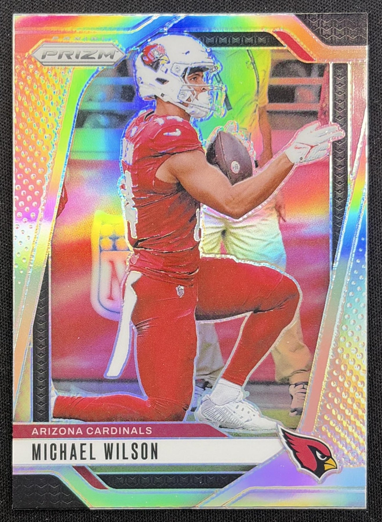 Michael Wilson 2024 Panini Prizm Silver Cardinals front
