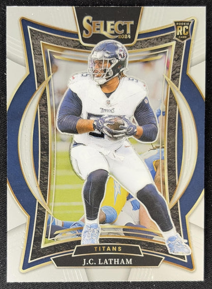 J.C. Latham 2024 Panini Select Concourse Titans