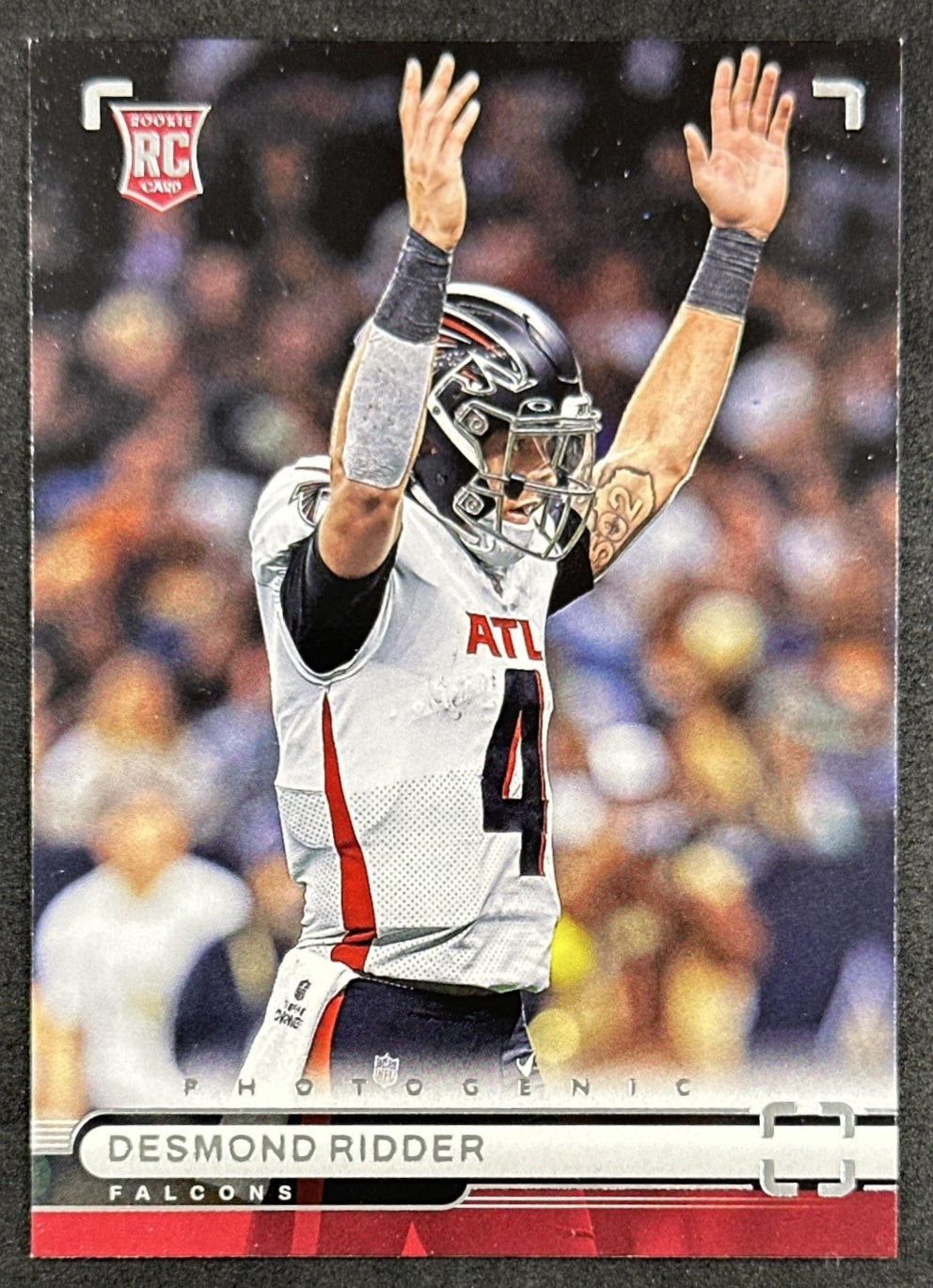 Desmond Ridder 2022 Panini Chronicles Photogenic Falcons front