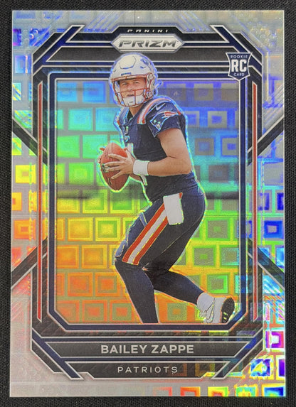 Bailey Zappe 2022 Panini Prizm Pandora /400 Patriots