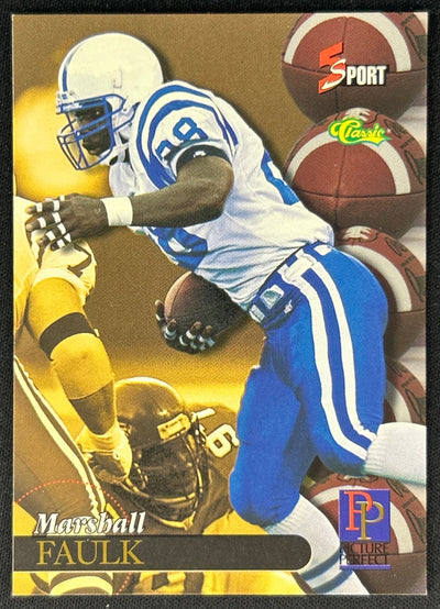 Marshall Faulk 1995 5 Sport Colts