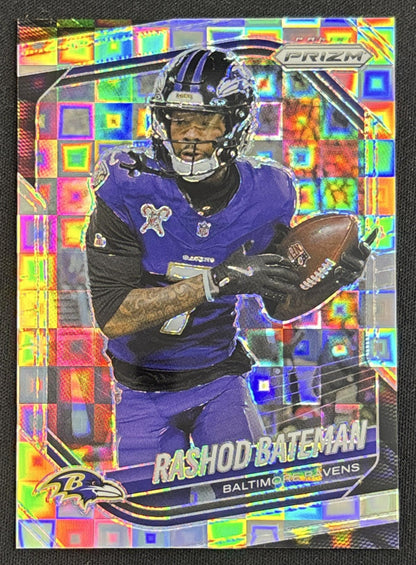 Rashod Bateman 2025 Panini Prizm Pandora /400 Ravens Sports Trading Card