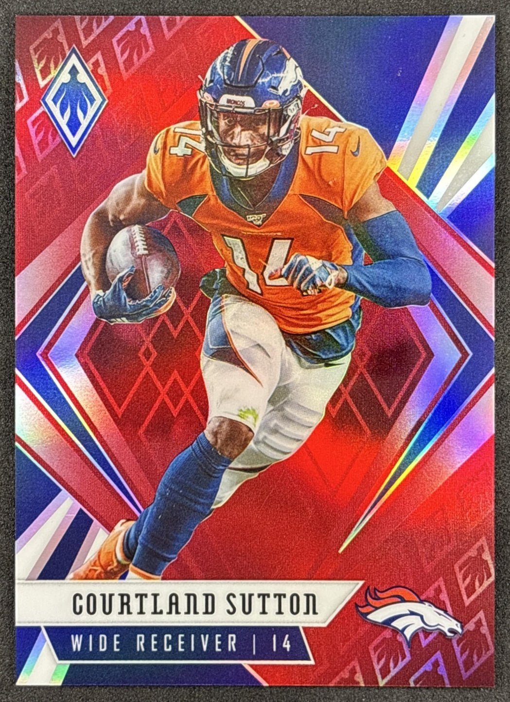 Courtland Sutton 2020 Panini Phoenix Red /299 Broncos front