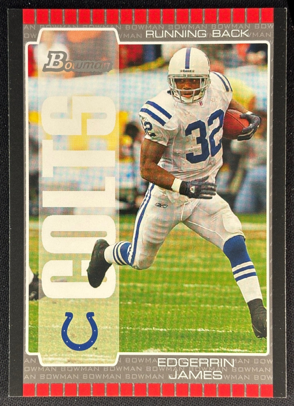 Edgerrin James 2005 Bowman Colts Sports Trading Cards