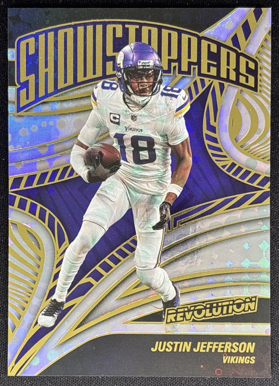 Justin Jefferson 2025 Panini Revolution Showstoppers Vikings Sports Trading Cards