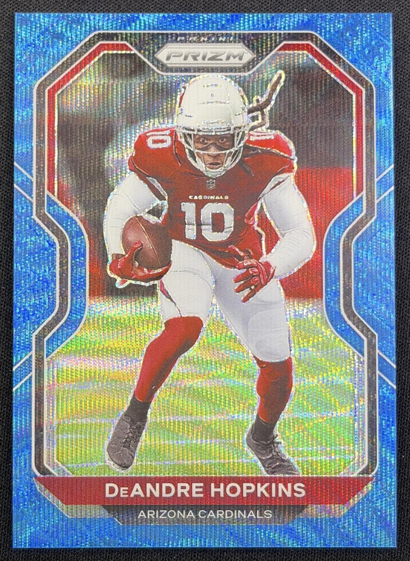 DeAndre Hopkins 2020 Panini Prizm Blue Wave /199 Cardinals