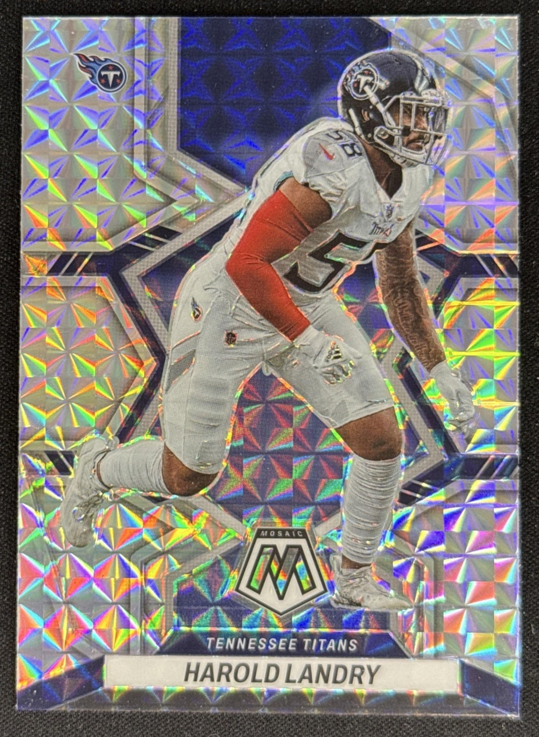 Harold Landry 2022 Panini Mosaic Titans Default Title Sports Trading Card