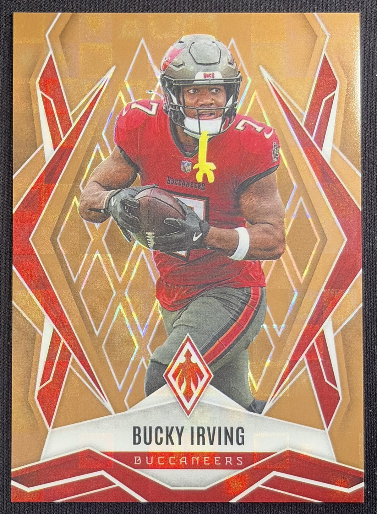 Bucky Irving 2025 Panini Phoenix Bronze Pandora Prizm /125 Buccaneers