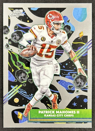 Patrick Mahomes II 2025 Topps Cosmic Chrome Chiefs Sports Trading Card