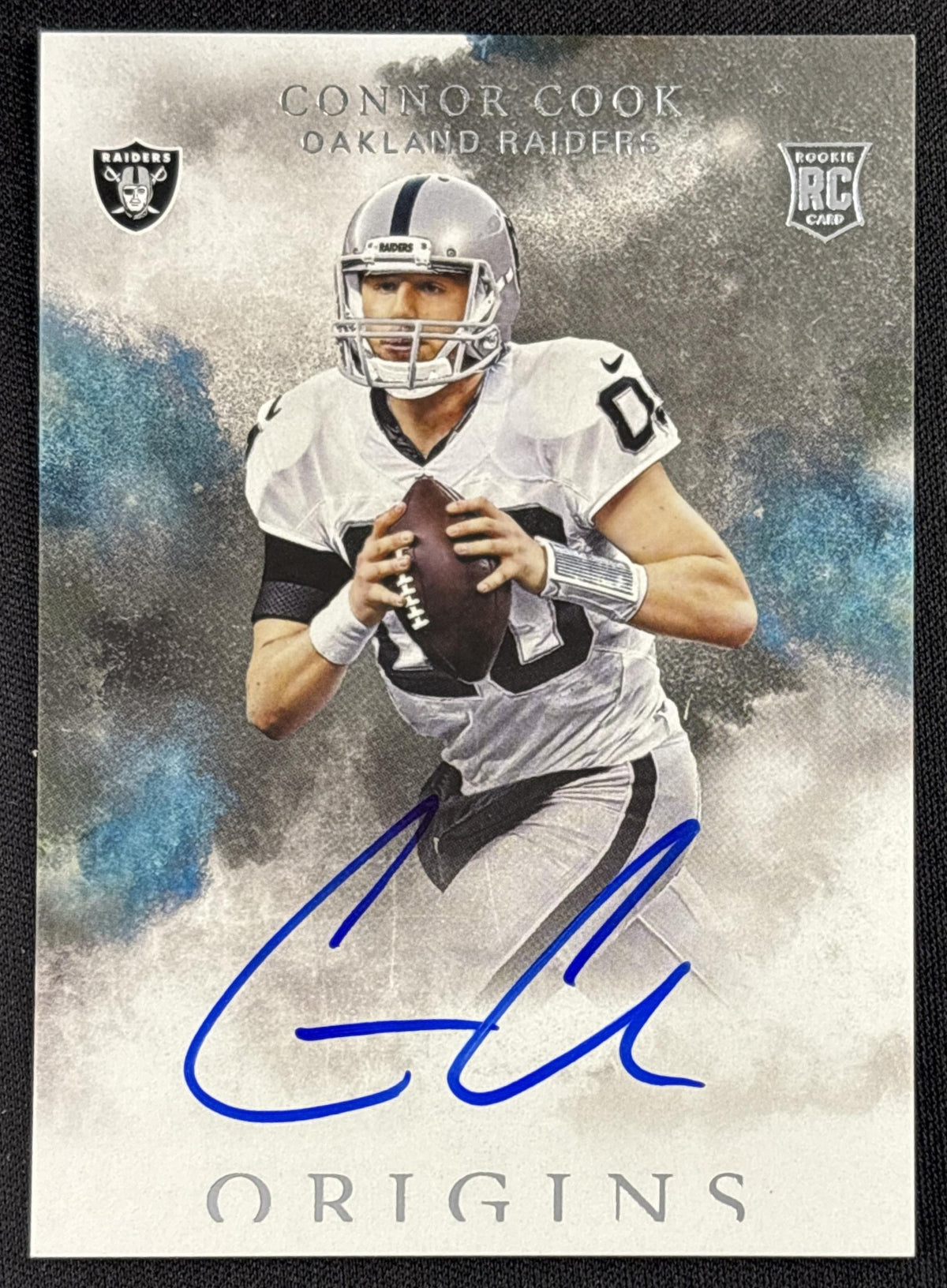 Connor Cook 2016 Panini Origins Rookie Auto Raiders