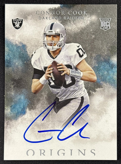 Connor Cook 2016 Panini Origins Rookie Auto Raiders