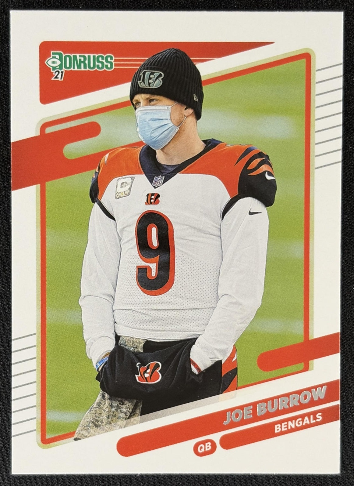 Joe Burrow 2021 Panini Donruss Variation Bengals