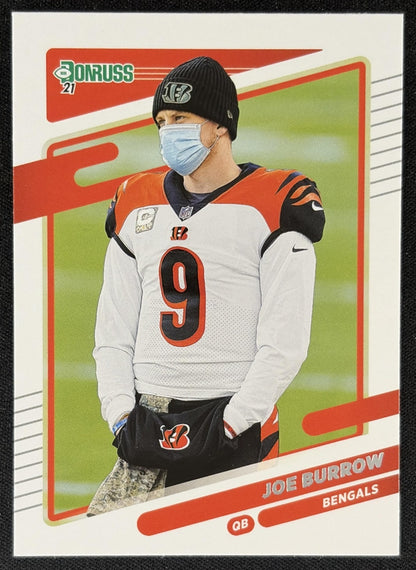 Joe Burrow 2021 Panini Donruss Variation Bengals