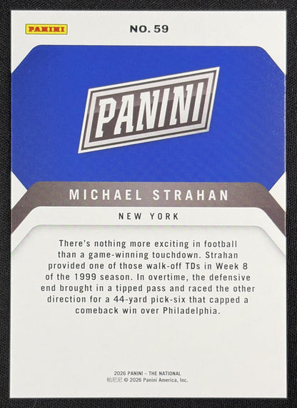 Michael Strahan 2026 Panini NSCC Silver Pack