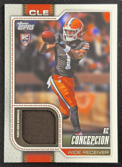 KC Concepcion 2026 Topps Real One Relic Browns