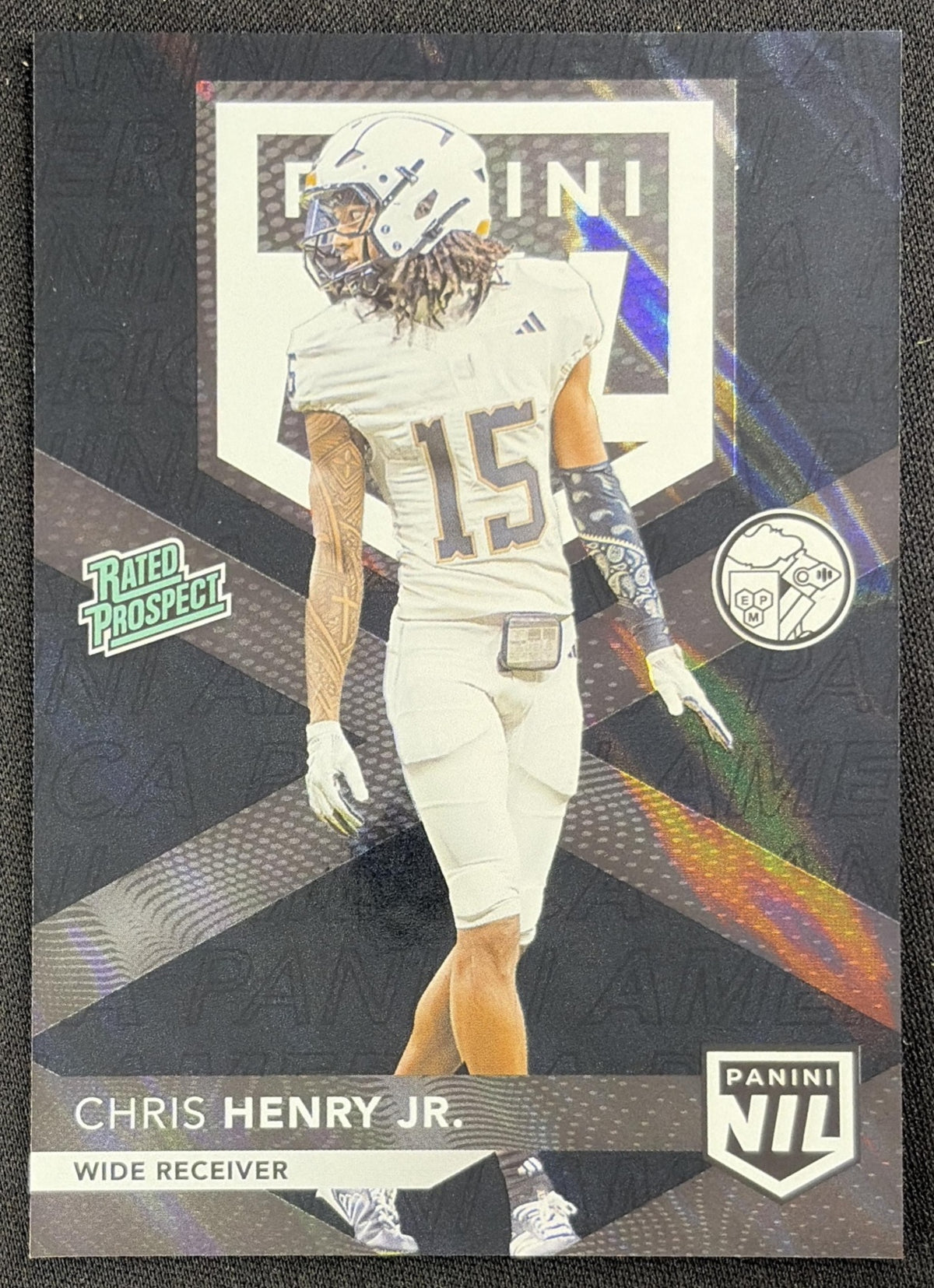Chris Henry Jr. 2026 Panini NSCC Silver Pack Foil