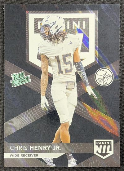 Chris Henry Jr. 2026 Panini NSCC Silver Pack Foil Sports Trading Card
