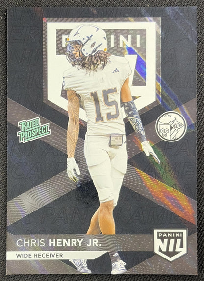 Chris Henry Jr. 2026 Panini NSCC Silver Pack Foil