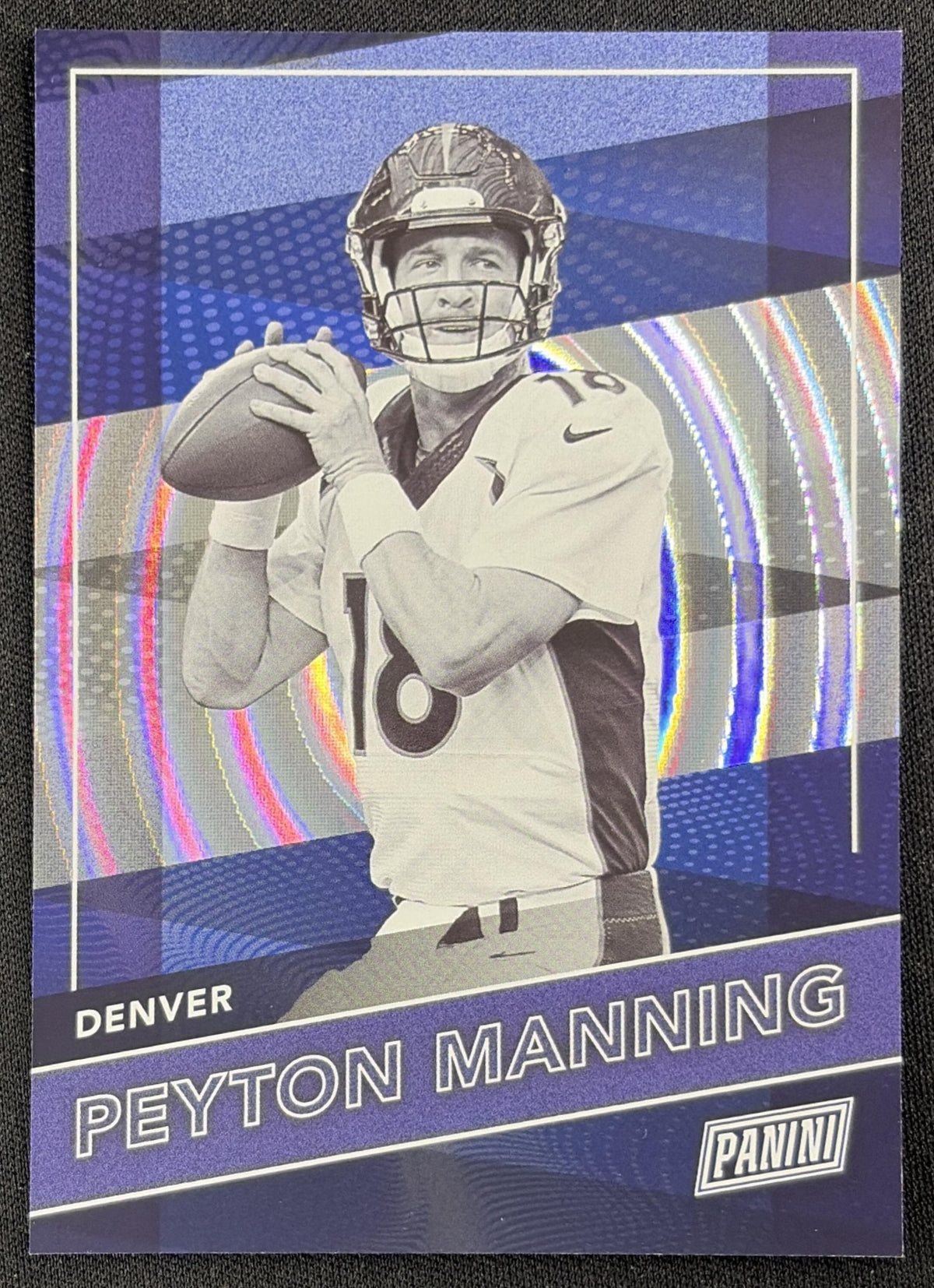 Peyton Manning 2026 Panini NSCC Silver Pack Foil