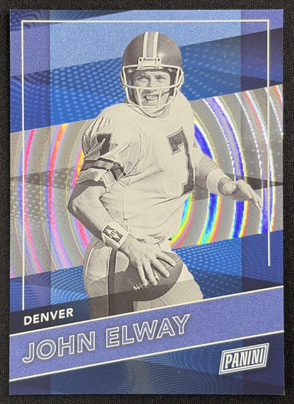 John Elway 2026 Panini NSCC Silver Pack Foil